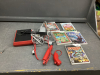 WII CONSOLE, GAMES & CONTROLERS