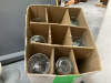 (2) BOXES W/ DECOR & ASSORTED GLASSWARE - 3