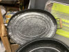 B&D TOASTER OVEN & BOX W/ TOASTER, PLACEMATS, ENAMEL ROASTER, METAL TRAY - 2