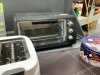 B&D TOASTER OVEN & BOX W/ TOASTER, PLACEMATS, ENAMEL ROASTER, METAL TRAY - 3