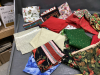 BOX OF COTTON FABRIC - MOSTLY CHRISTMAS PRINTS - 2