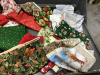 BOX OF COTTON FABRIC - MOSTLY CHRISTMAS PRINTS - 3