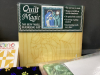BOX OF COTTON FABRIC, KITS, BOXES OF MINI QUILT KITS - 4