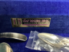 1847 ROGERS BRO SILVERPLATE UTENSILS IN WOOD CASE - - 4