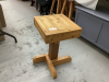 HAND CRAFTED WOOD PLANT STAND