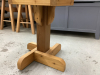 HAND CRAFTED WOOD PLANT STAND - 2