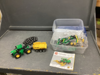 (2) JD LEGO SETS & MAGNETIC BALLS,