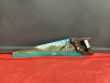 HANDPAINTED SAW W/ CLOCK