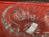 PINWHEEL CRYSTAL BOWL W/ 3 LEGS - 2