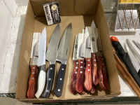 STEAK KNIVES,FILLET KNIVES,CHEF KNIVES