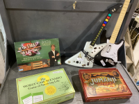 2 GAMING GUITARS & 3 GAMES