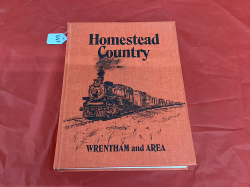 "HOMESTEAD COUNTRY". WRENTHAM AND AREA HISTORY BOOK