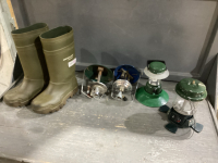 LANTERNS & RUBBER BOOTS