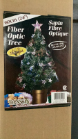 REVOLVING FIBER OPTIC TREE