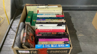 BOX OF ASSORTED BOOKS