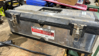 Stainless steel, toolbox, and contents