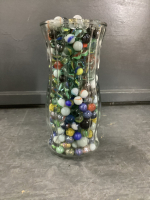 VASE FULL OF MARBLES