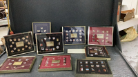 1988 OLYMPIC PIN COLLECTION IN SHADOW BOXES