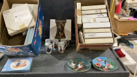(2) BOXES COLLECTOR PLATES + MUGS