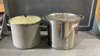(2) STOCK POTS