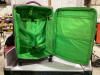 LARGE PURPLE AND GREEN SUITCASE - 2