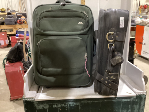 (2)LARGE SUITCASES