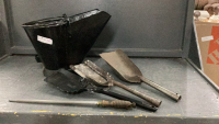 COAL BUCKET & UTENSILS