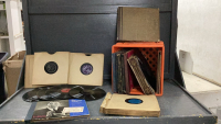 CRATE W/ 78'S