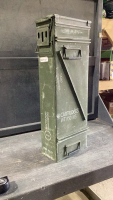 LARGE METAL AMMO CONTAINER