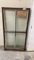 OLD STORM WINDOW