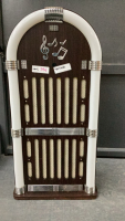 SYLVANIA BLUETOOTH FM RADIO WOODEN REPLICA JUKEBOX