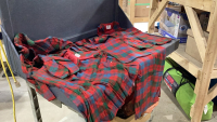 ALJEAN VIRGIN WOOL KILT, JACKET, VEST, PANTS + LONG SKIRT