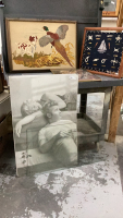 TIGER PICTURE, WALL HANGING OF KNOTS, ARCTEC PAINTING, MARILYN MONROE & JAMES DEAN POSTER