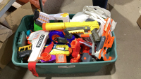SHELF #14 - LARGE AMOUNT NERF GUNS + AMMO