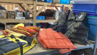 SHELF #4 - LIFE JACKETS