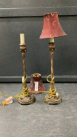 (2) SMALL TABLE LAMPS