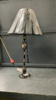 TALL TABLE LAMP - METAL BASE