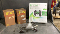 CIRCULATION BOOSTER + (2) SUN LAMP KITS