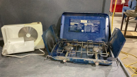 MEAT SLICER + PORTABLE CAMP STOVE