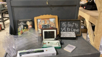 BOX W/POWER BAR, OFFICE ORGANIZERS, PICTURE, WOODEN DECOR, DIGITAL PHOTO FRAME