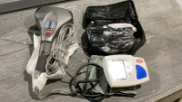 MASSAGER, BLOOD PRESSURE MONITOR, WAHL TRIMMER