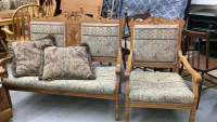 SETTEE LOVESEAT & CHAIR
