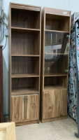 TWO TALL CABINETS