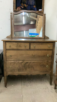 4 DRAWER DRESSER & MIRROR