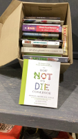 BOX OF COOKBOOKS
