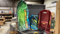 SNOW GLIDERS, SLEDS , SAUCERS