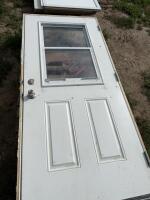 36 inch exterior door with casing