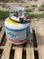 20 pound propane tank with regulator