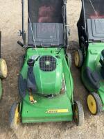 John Deere lawnmower with bagger