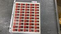 FULL UNCUT SHEET OF CANADA 6 CENT STAMPS - RUTHERFORD NUCLEAR SCIENCE